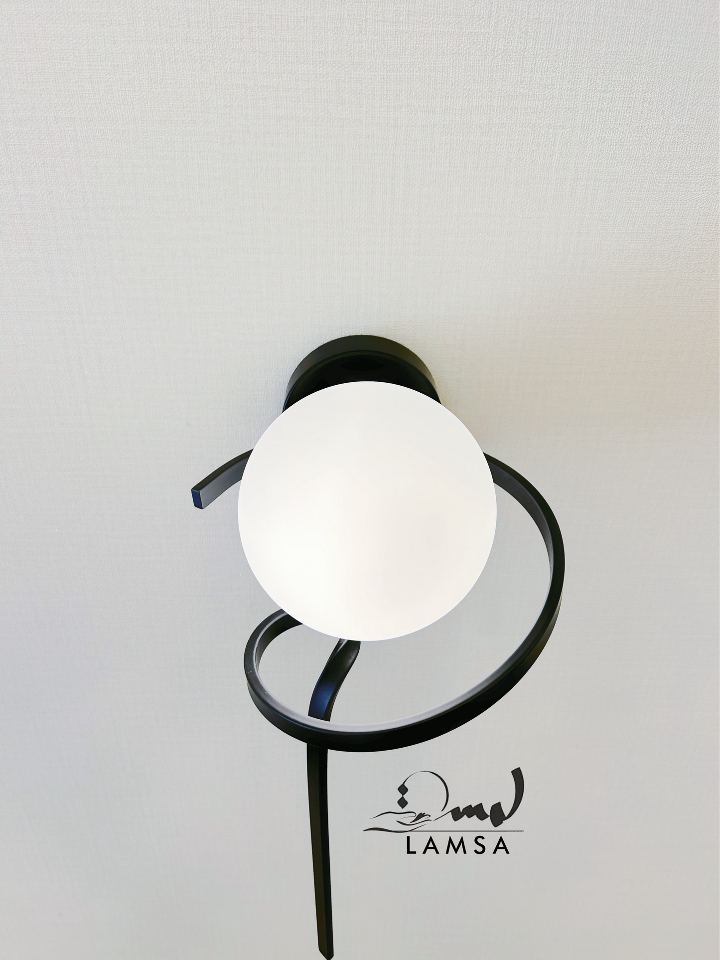 Applique Murale Une Boule "Noir"