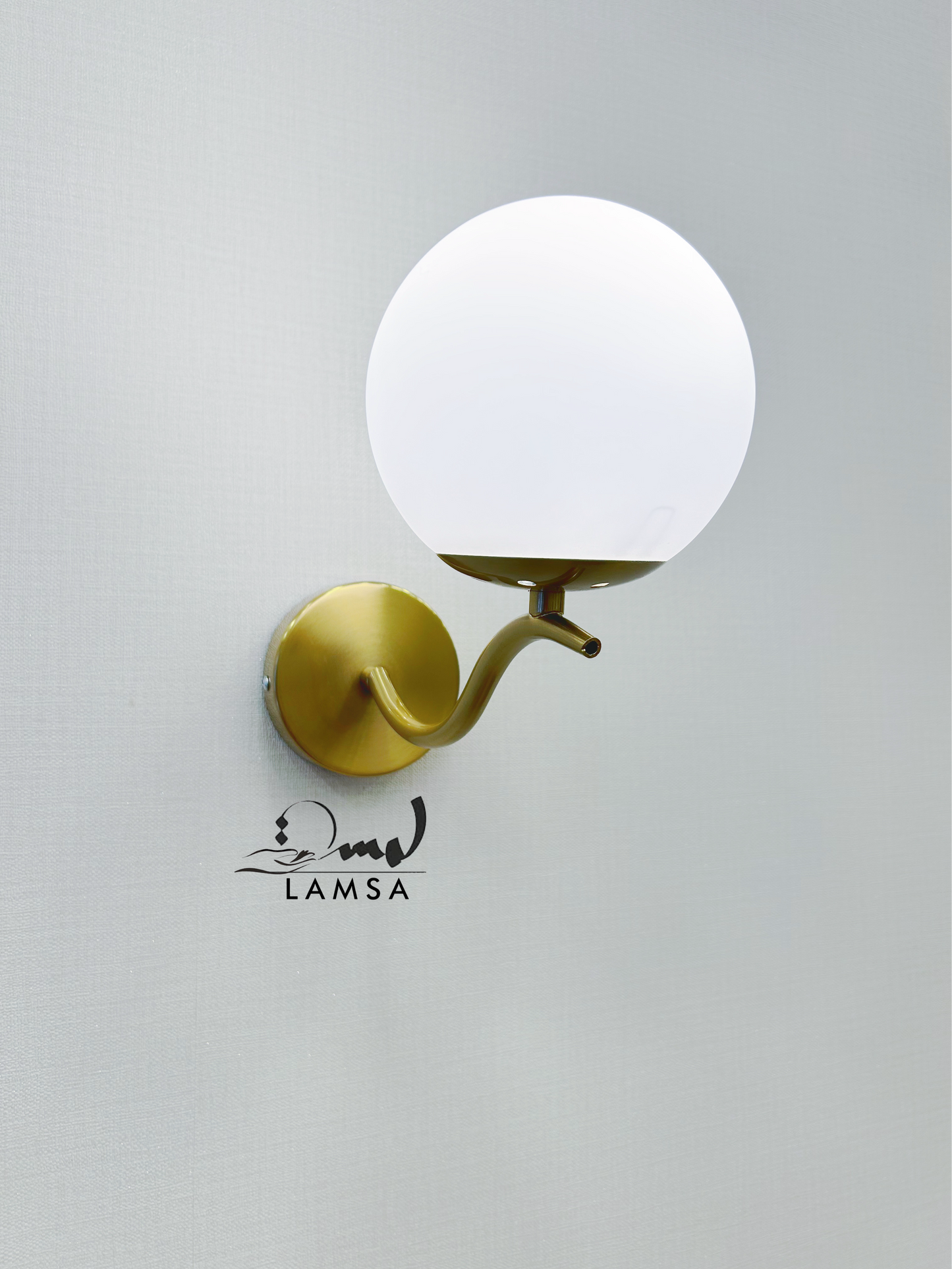 Applique Murale Une Boule "Doré"