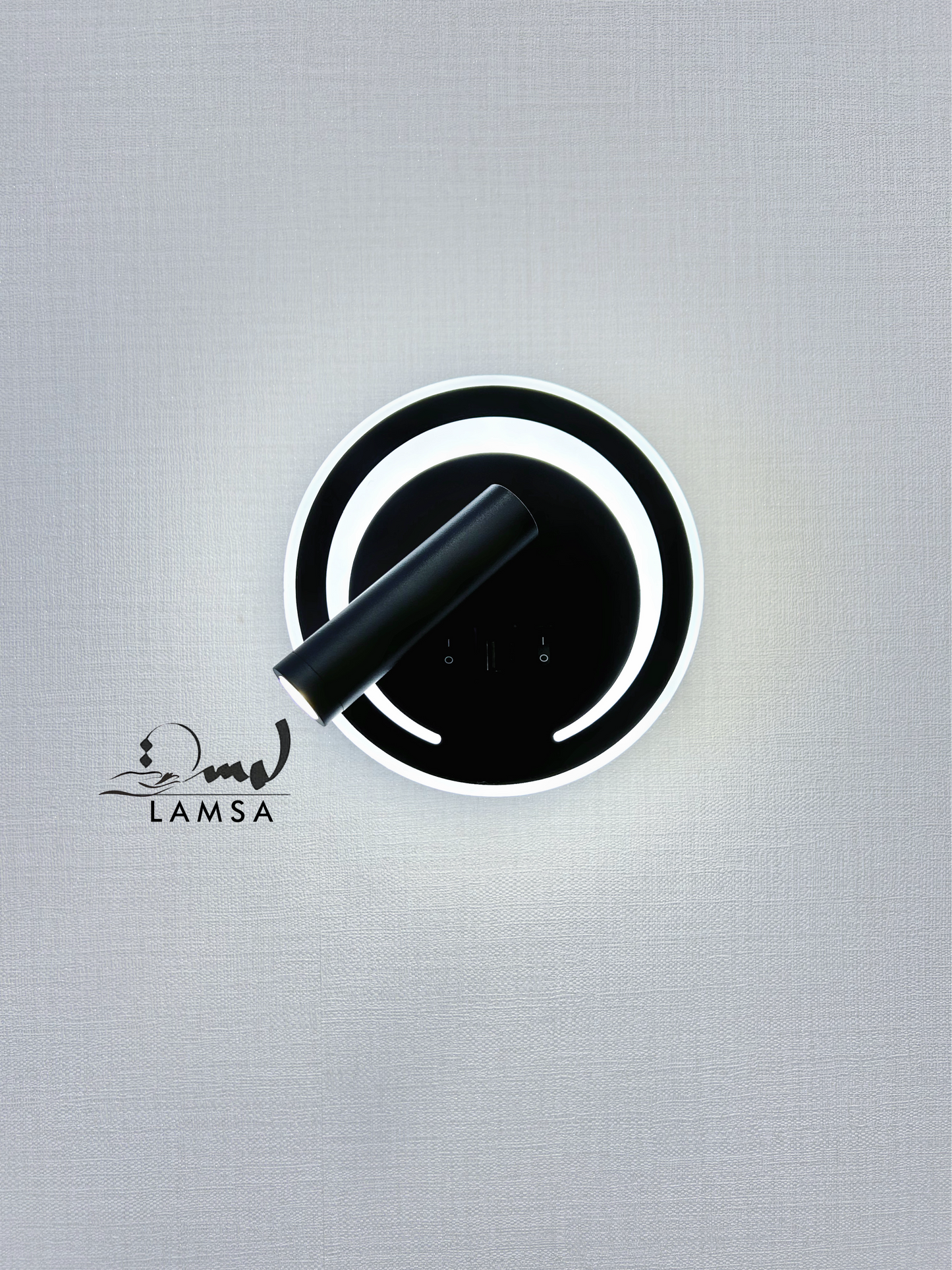 Applique Murale LED Ronde "Noir"