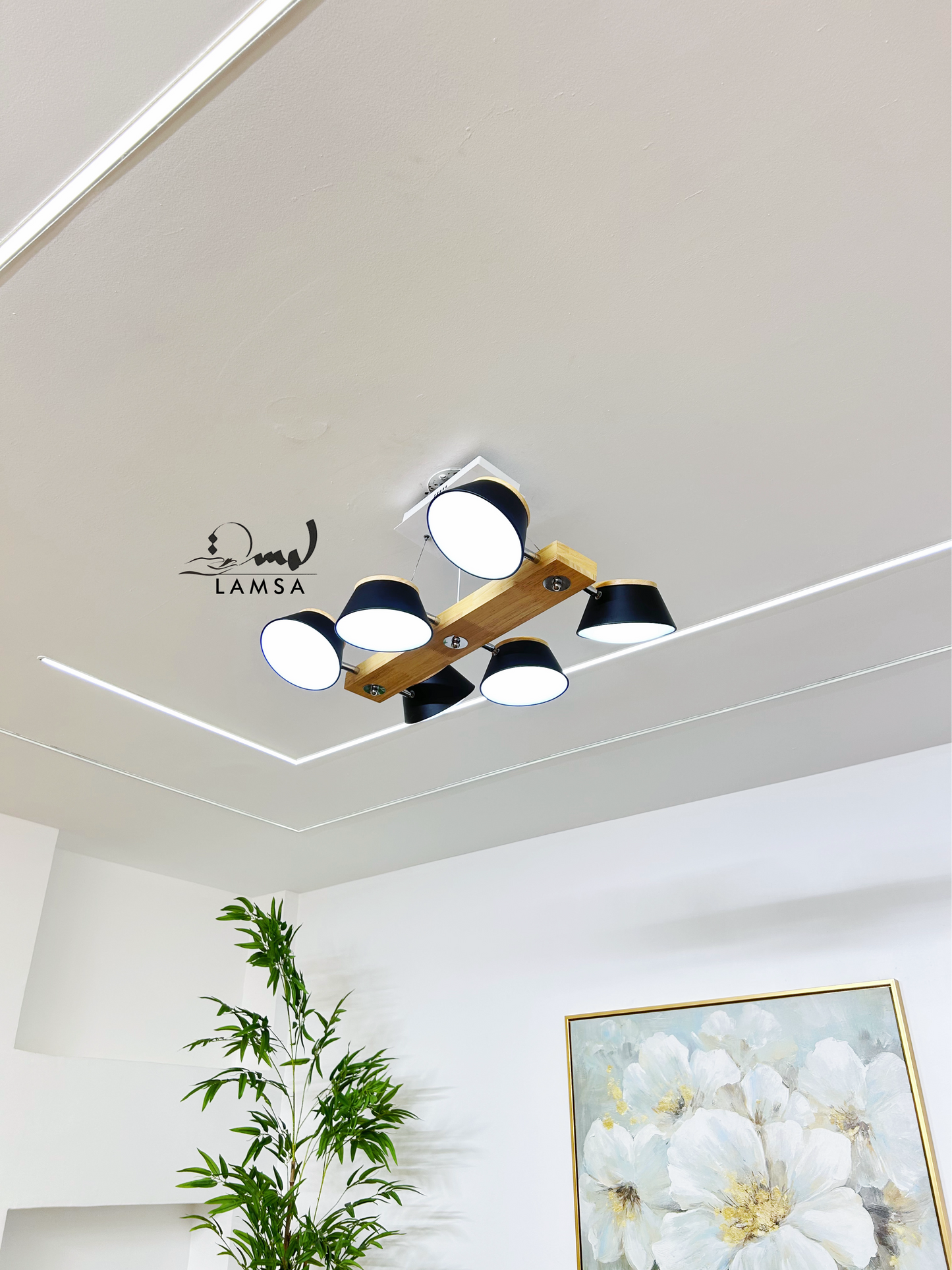 Plafonnier LED "SPOT CUP" Linéaire
