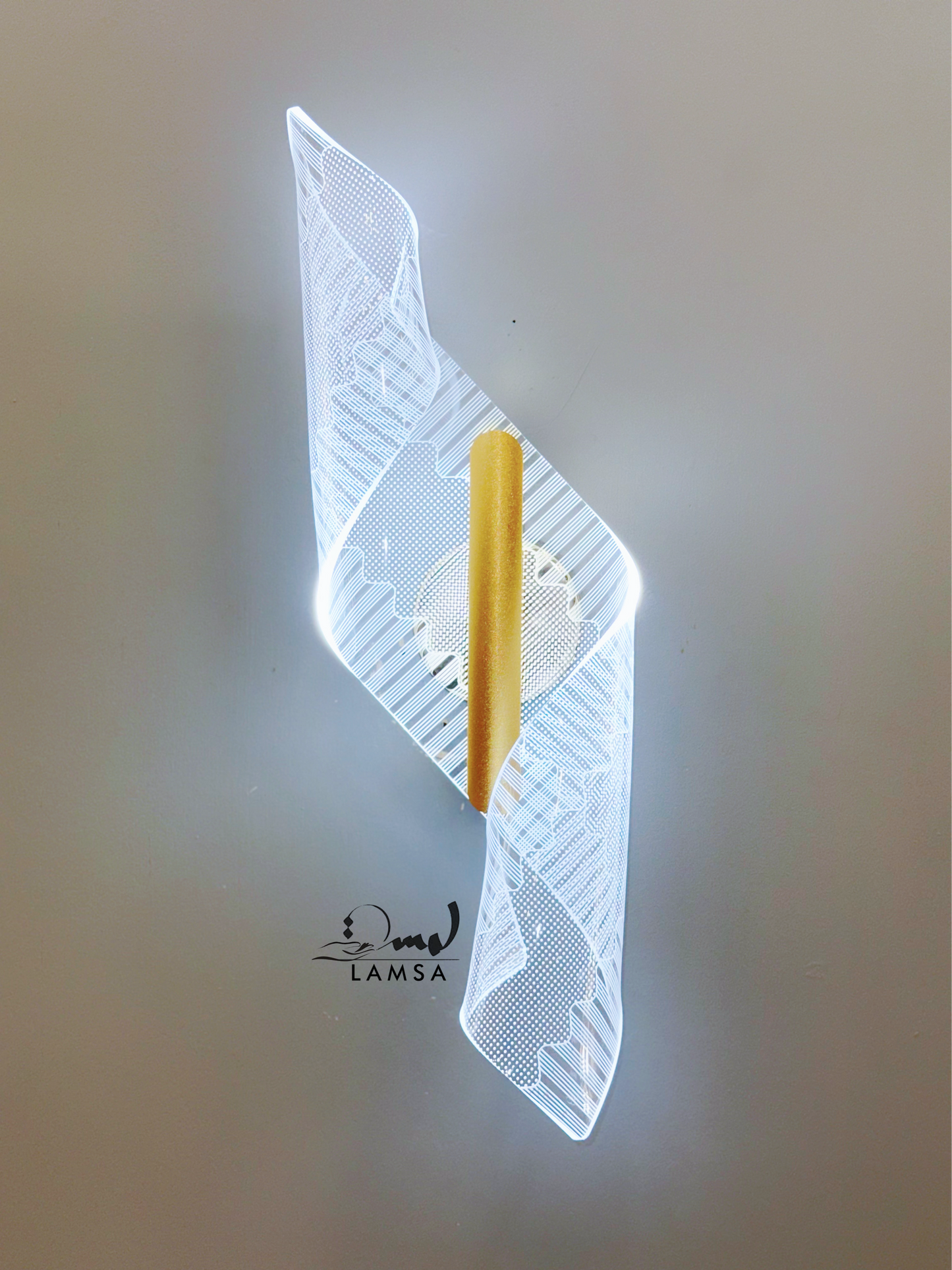 Applique Murale LED "ACRYLIQUE" 45CM