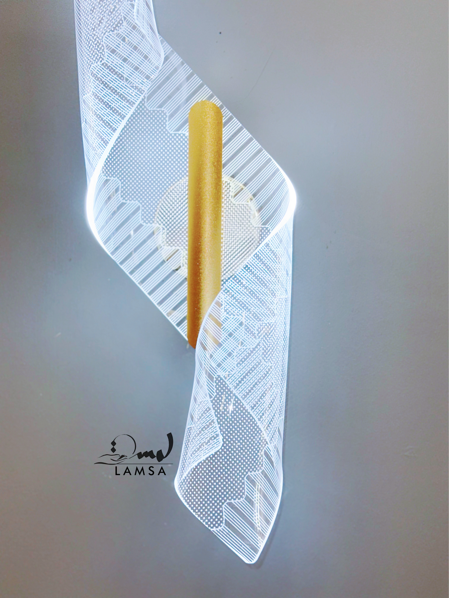 Applique Murale LED "ACRYLIQUE" 45CM