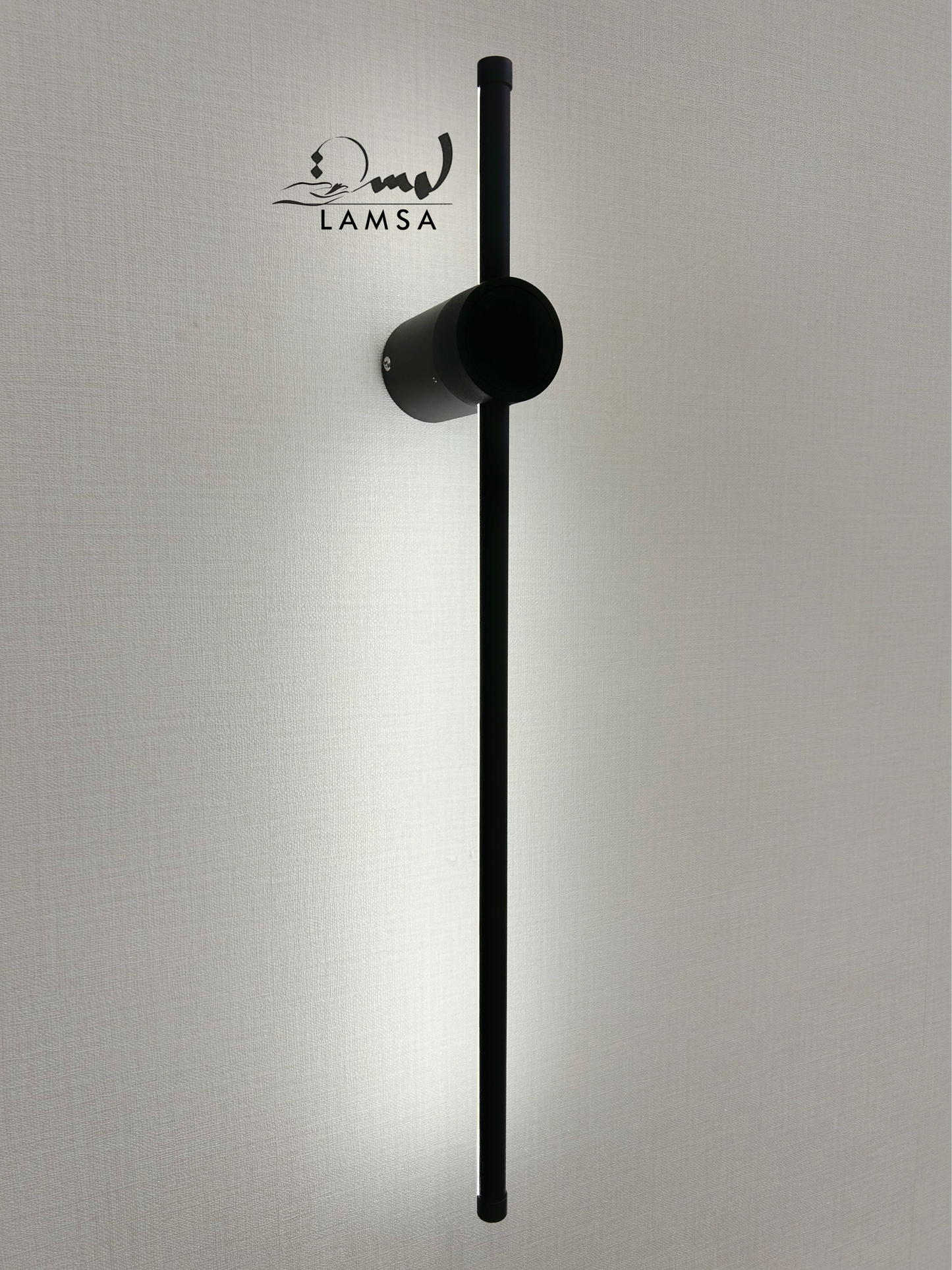 Applique Murale LED "Linéaire" Noir|60CM