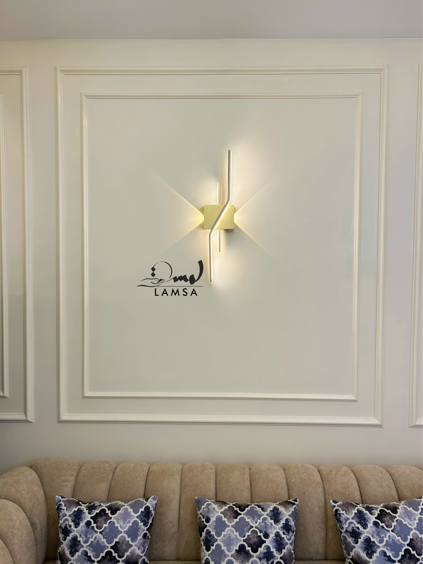 Applique Murale LED Doré|60CM