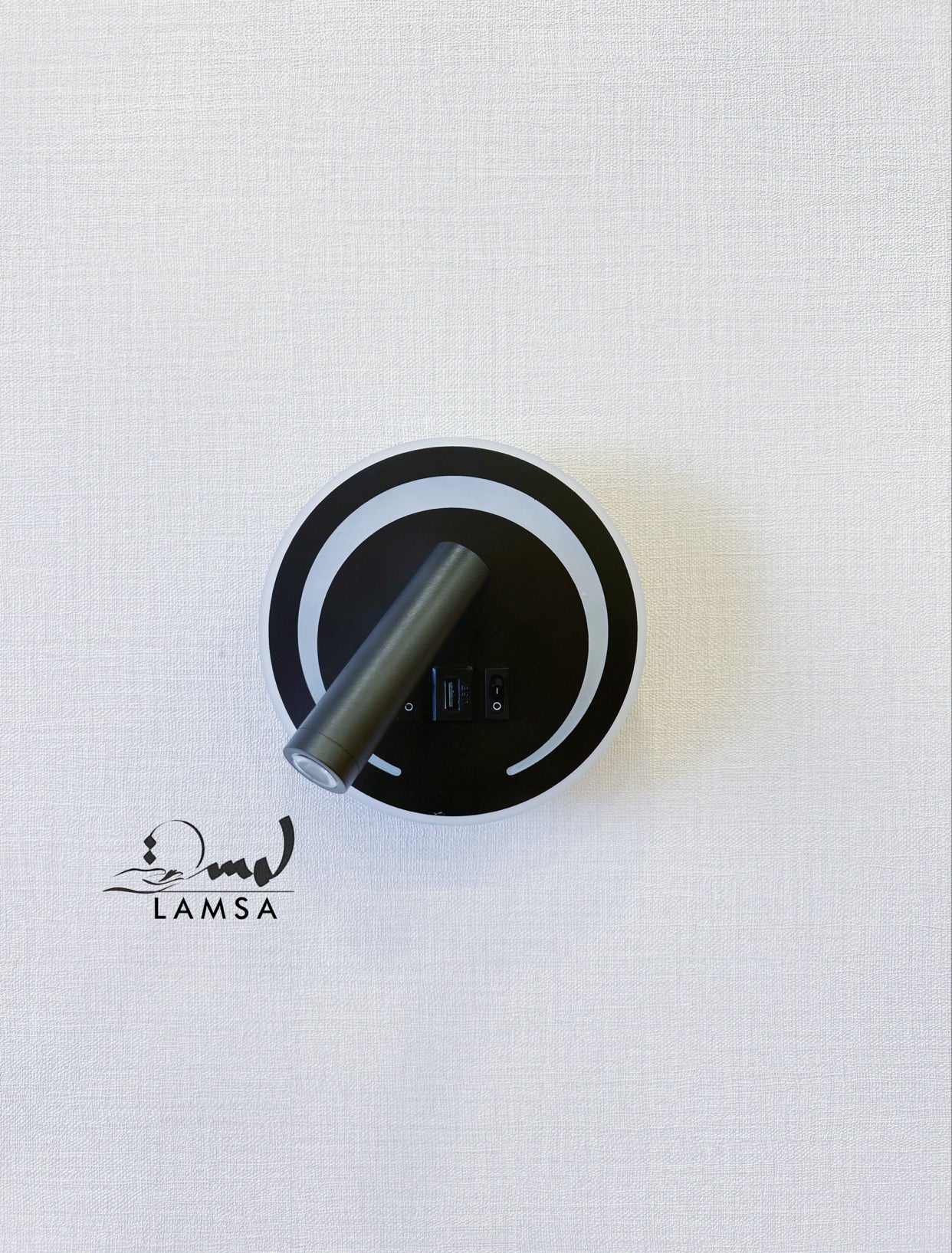Applique Murale LED Ronde "Noir"