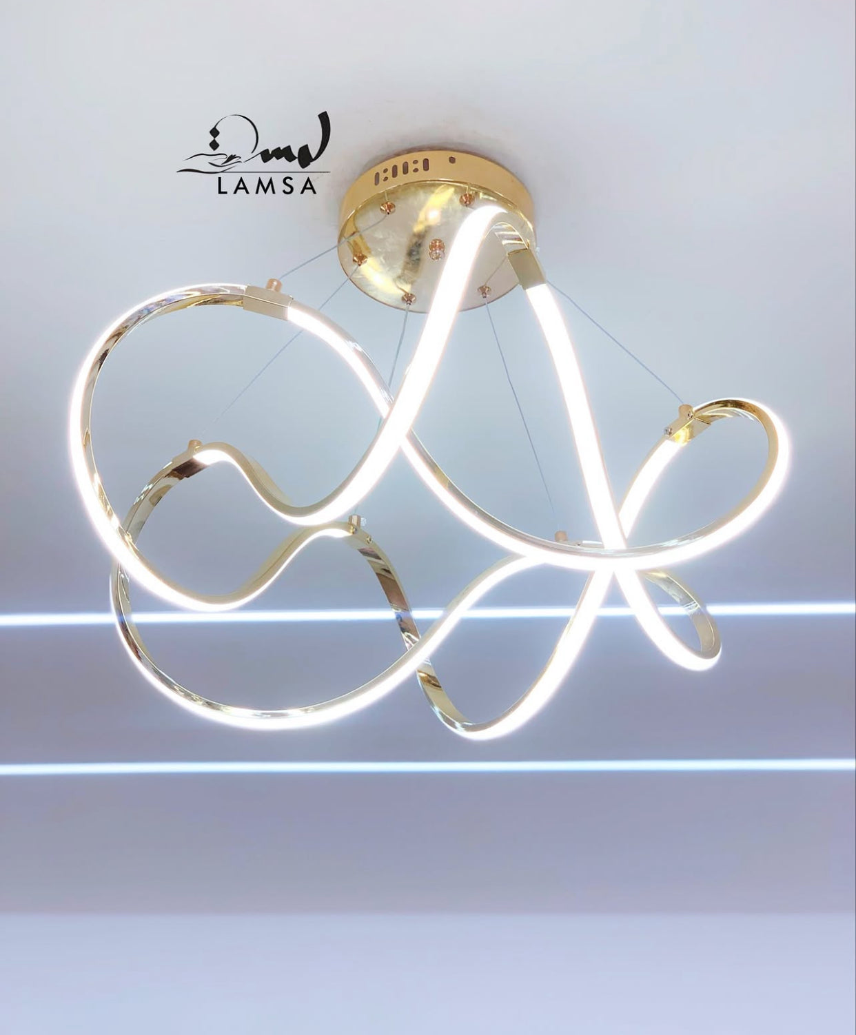 Lustre LED "3 Positions/ 3 Lumières"