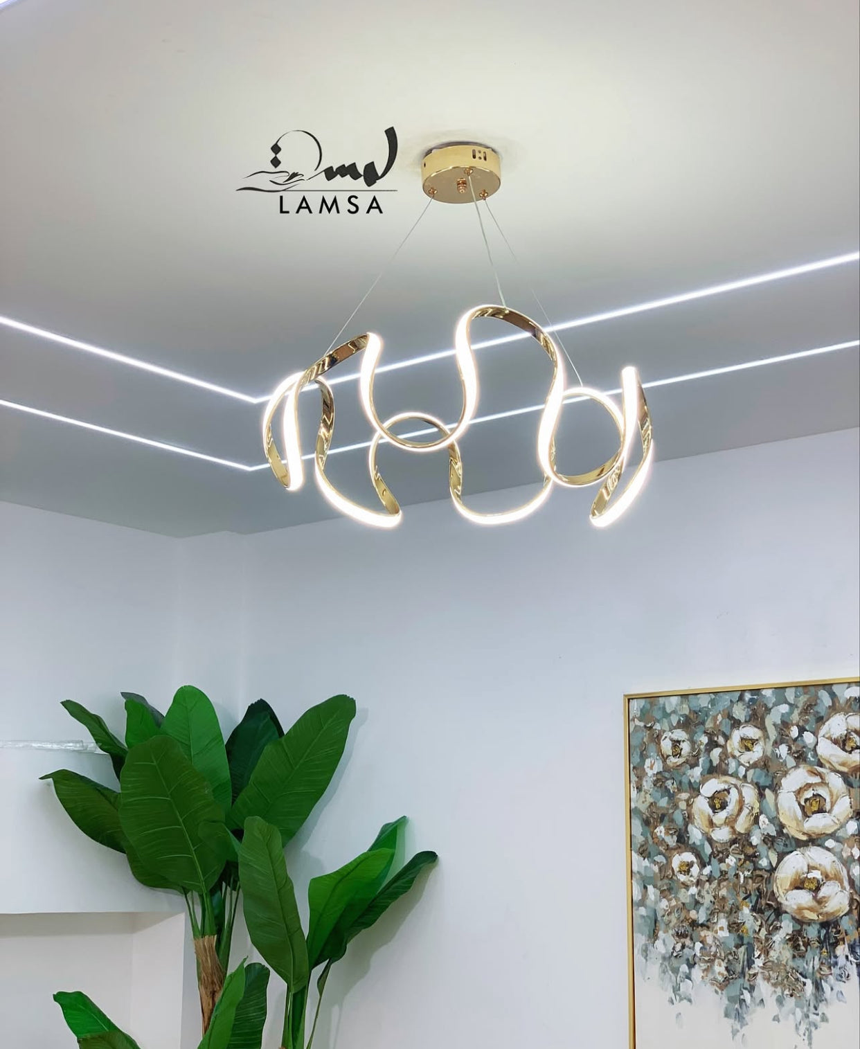 Lustre LED "3 Positions/ 3 Lumières"