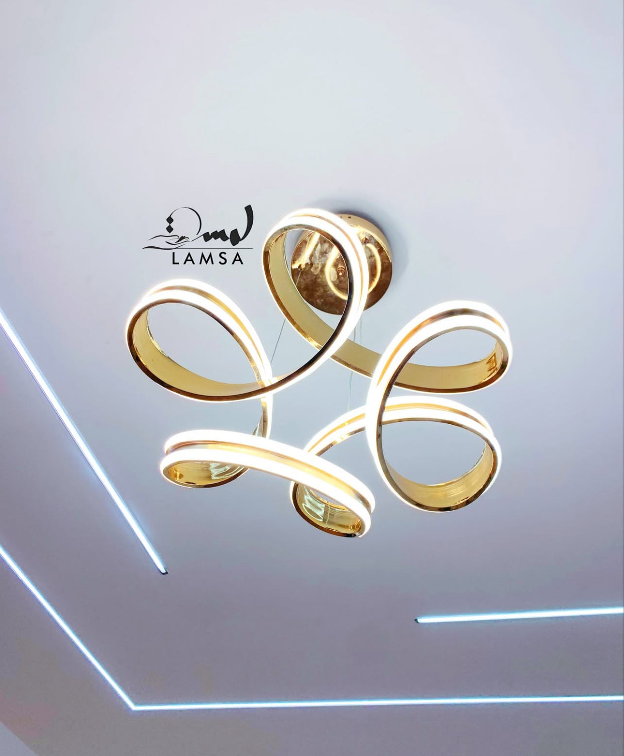Lustre LED "3 Positions/ 3 Lumières"