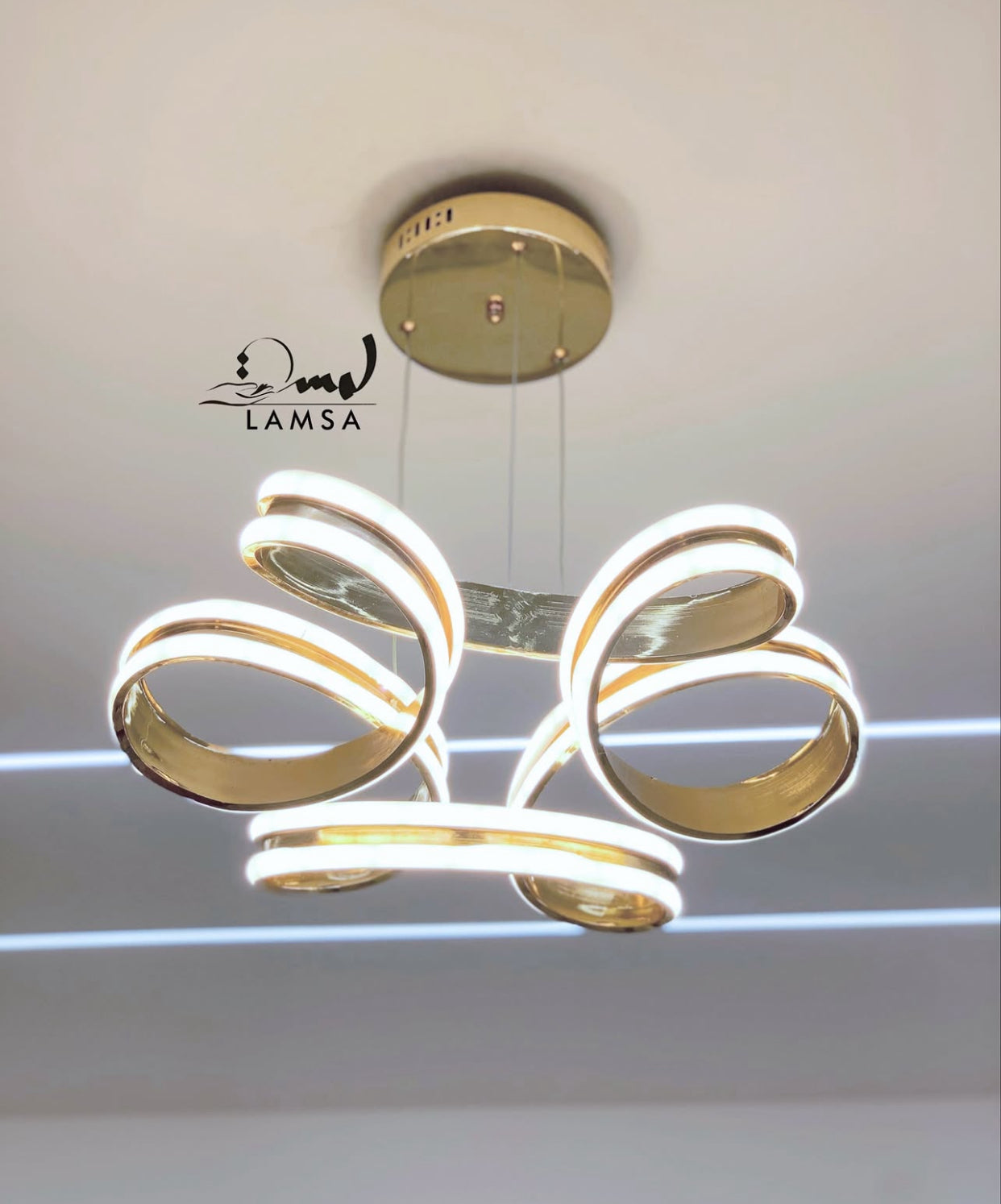 Lustre LED "3 Positions/ 3 Lumières"