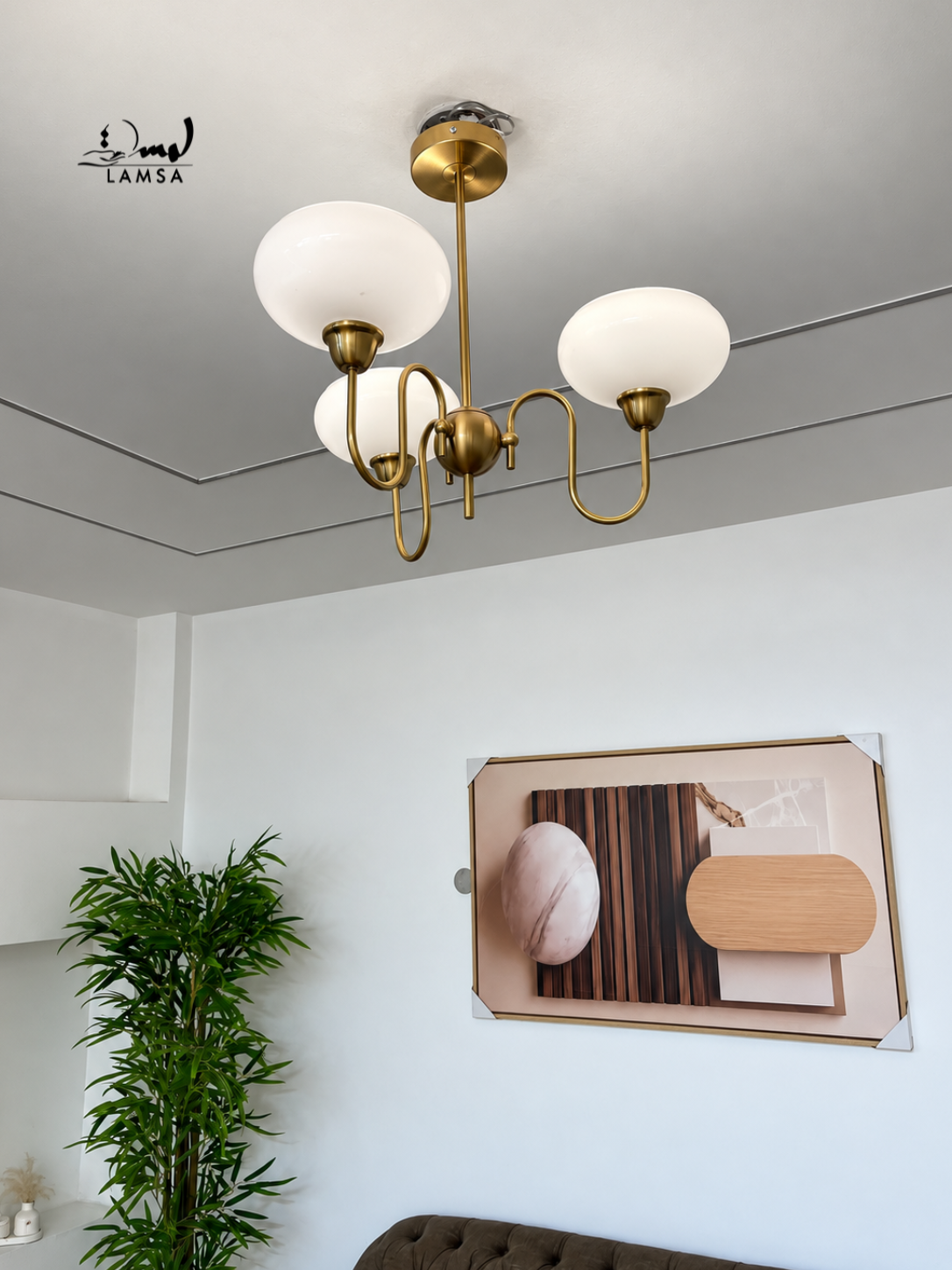 Lustre chandelier 6 bowls et 3 bowls