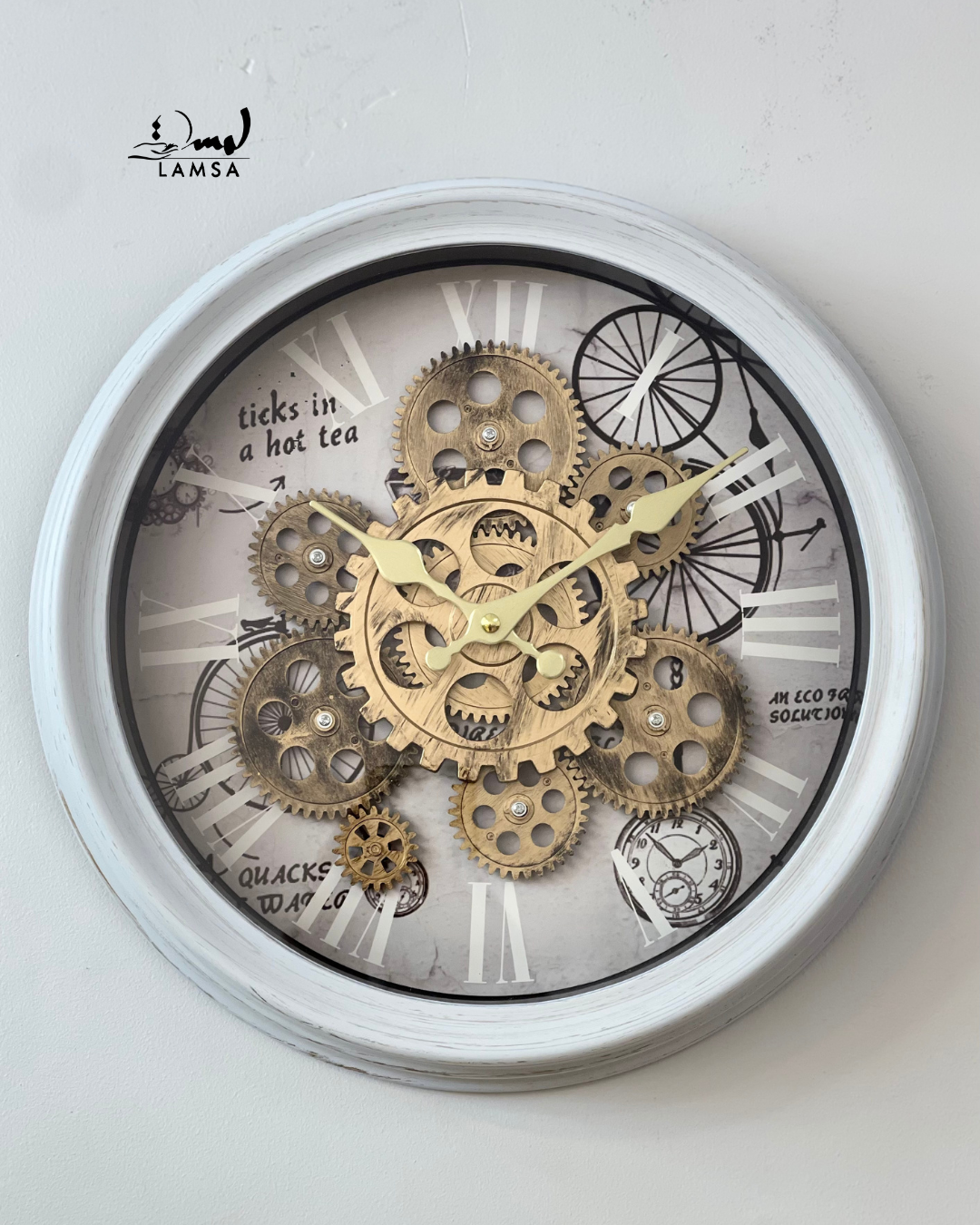 Horloge Murale 2 couleurs
