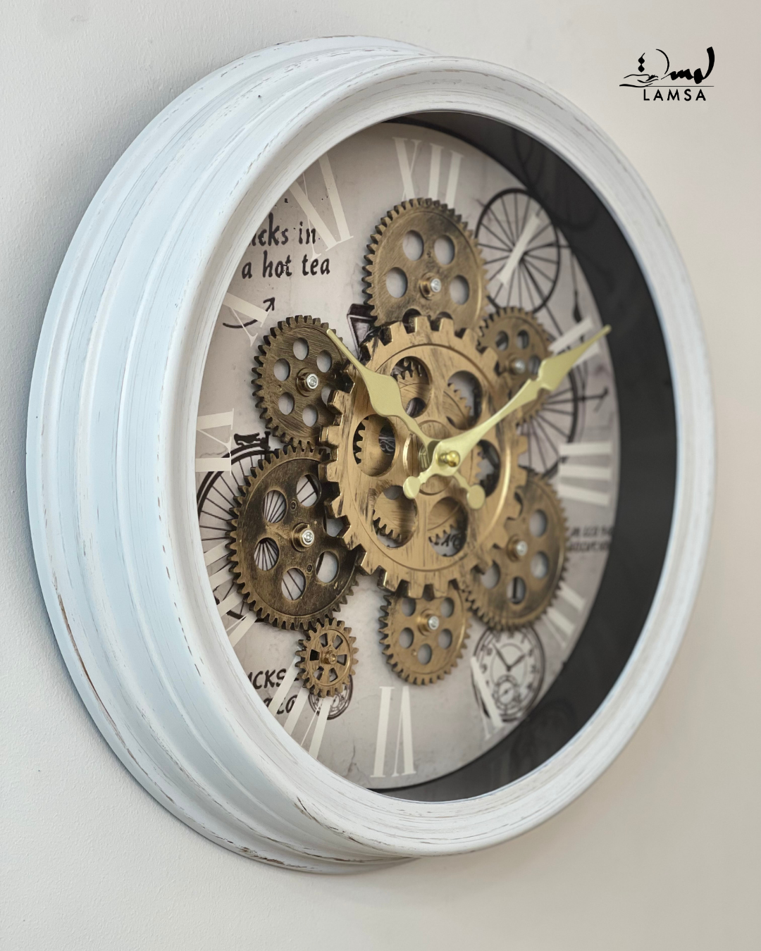 Horloge Murale 2 couleurs