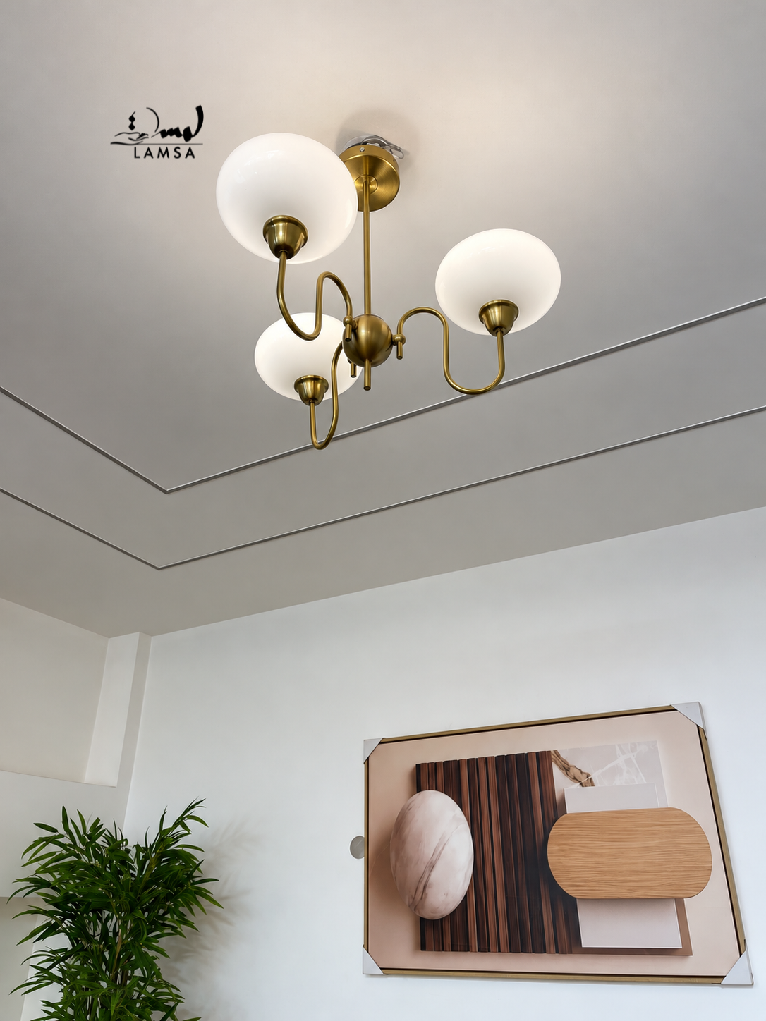 Lustre chandelier 6 bowls et 3 bowls