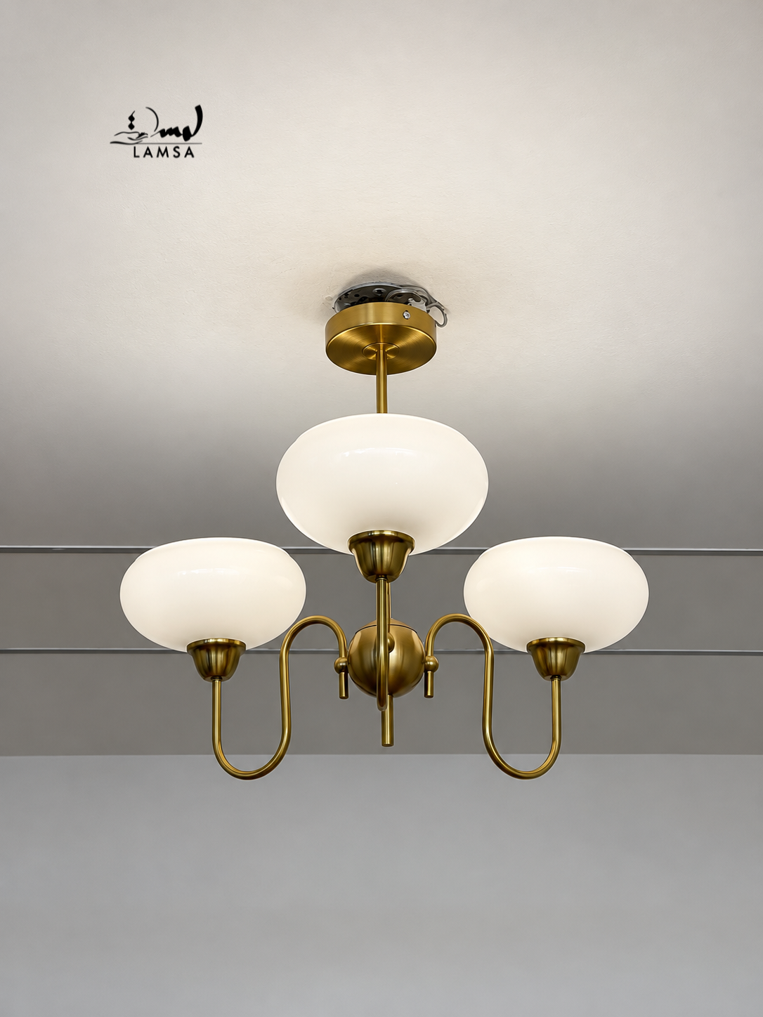 Lustre chandelier 6 bowls et 3 bowls