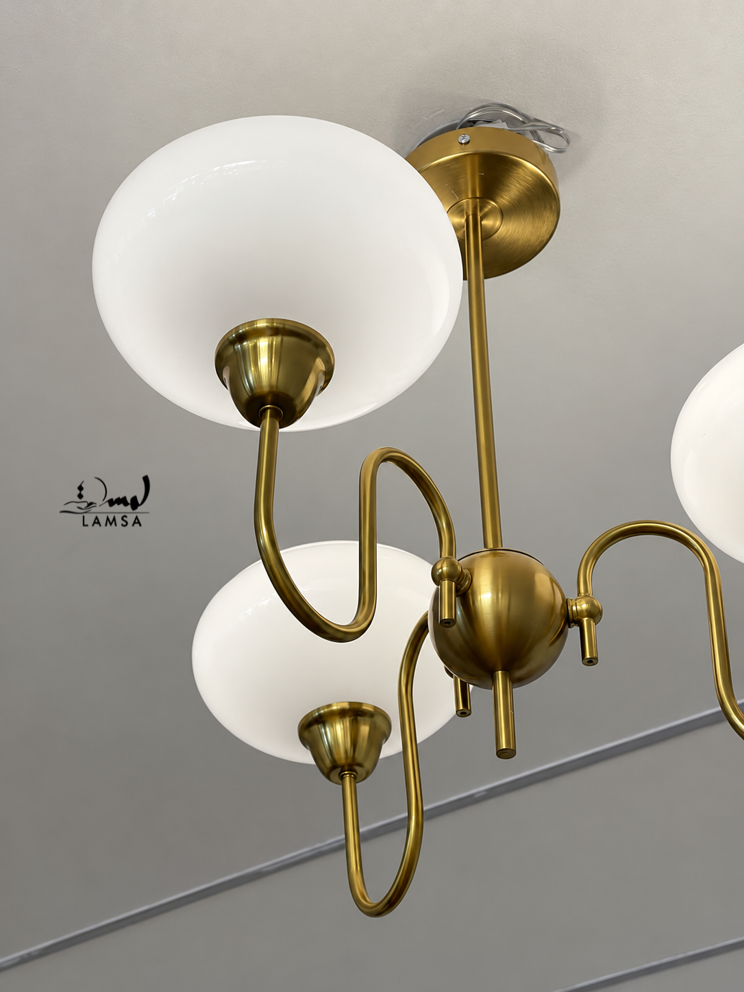 Lustre chandelier 6 bowls et 3 bowls