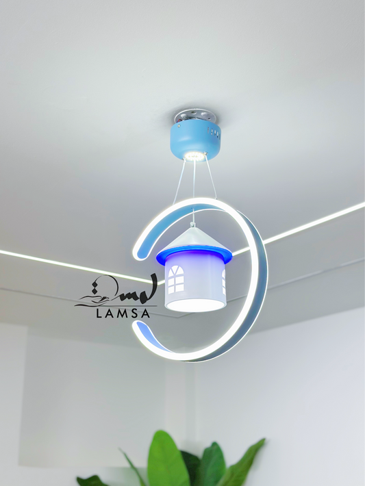 Lustre LED "Enfant" Bleu | Livraison Gratuite 58 Wilayas