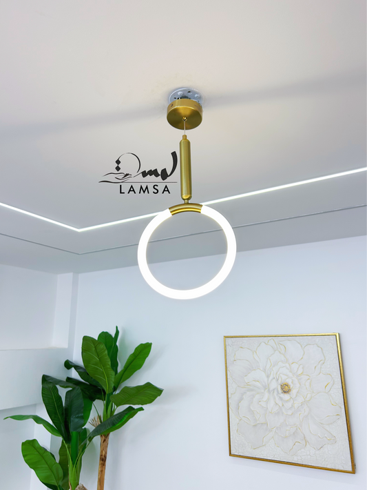 Lustre LED "Rond" en acrylique  | Livraison 58 Wilayas