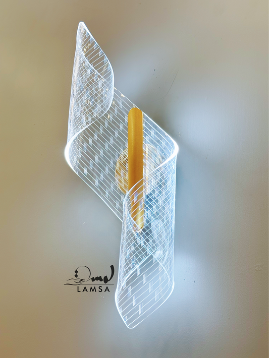 Applique Murale LED "ACRYLIQUE" 45CM