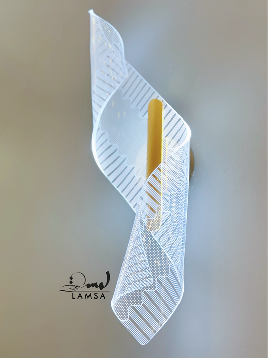 Applique Murale LED "ACRYLIQUE" 45CM