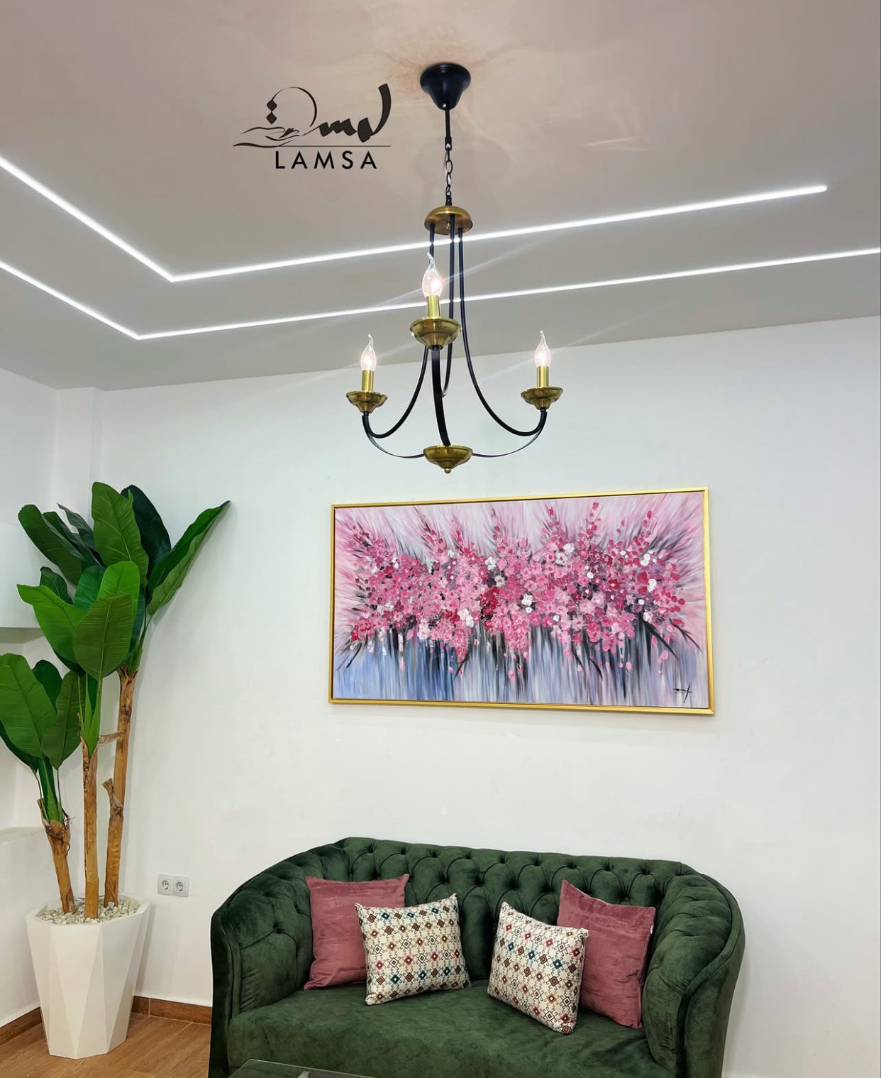 Lustre Chandelier 3 Ampoules | Livraison Gratuite 58 Wilayas