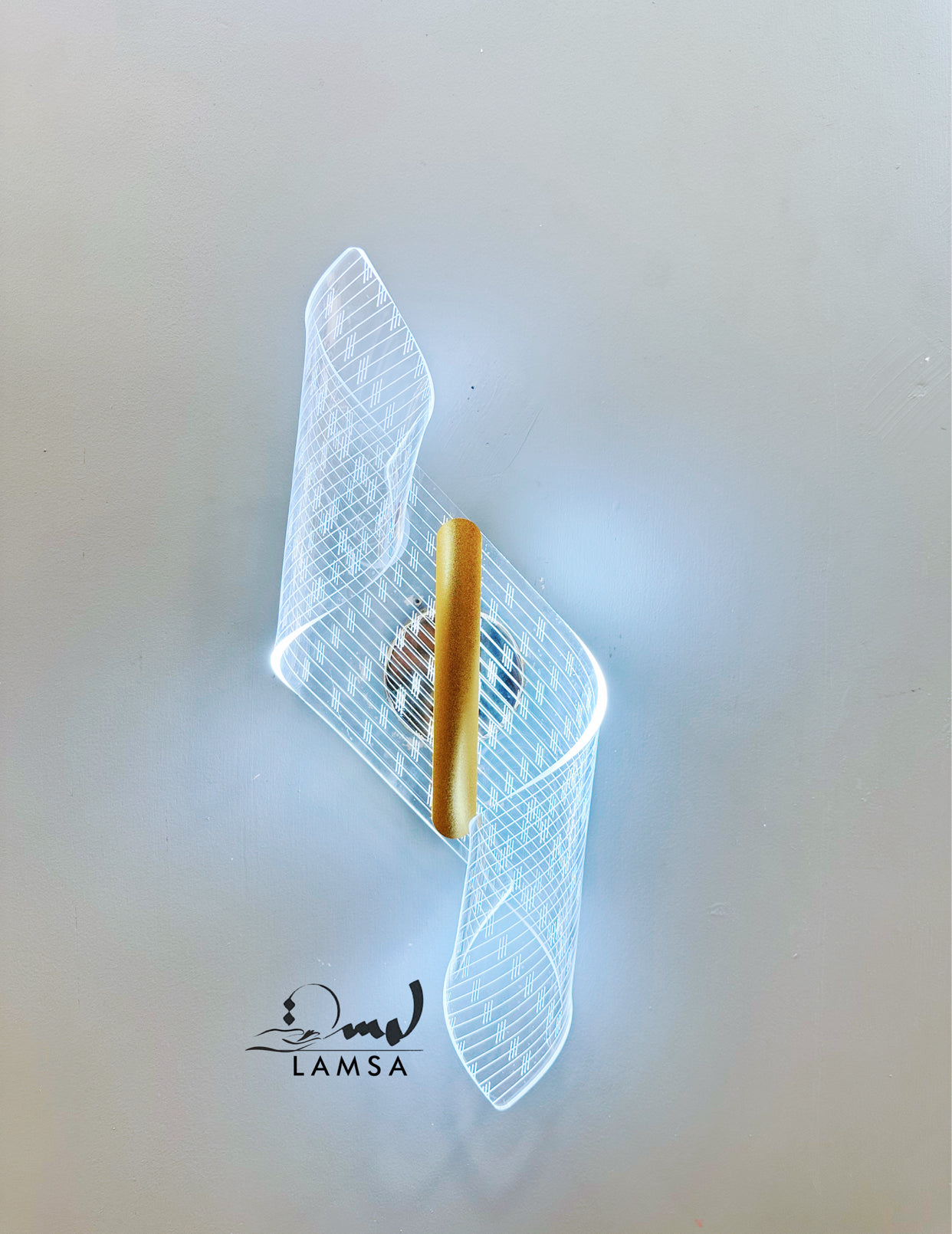 Applique Murale LED "ACRYLIQUE" 45CM